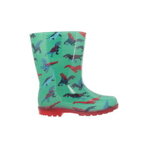 Mountain Warehouse Kinder/Kinder Splash Dinosaurus Lichtgevende Wellington Laarzen (Groen)