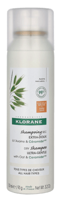 Klorane Dry Shampoo With Oat Milk - Tint150 ml.