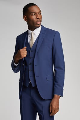 Bright Blue Slim Jacket