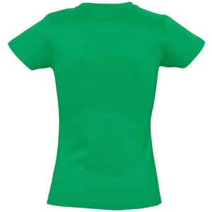 SOLS Womens/Ladies Imperial Heavy Short Sleeve T-Shirt (Kelly Green)