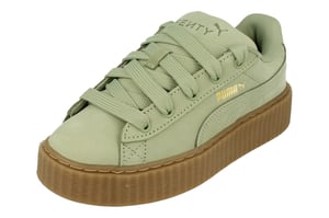 Puma Creeper Phatty Nubuck Unisex Green Trainers