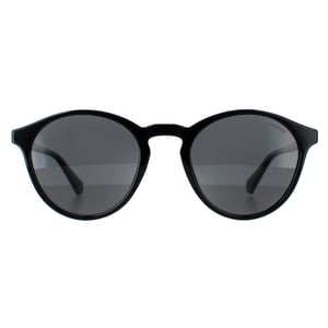 Polaroid Round Mens Black Grey Polarized PLD 4153/S