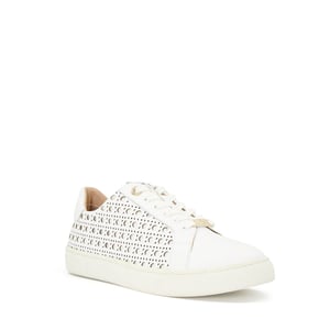 Dune Ladies Laser-Cut Detail Trainers EASE