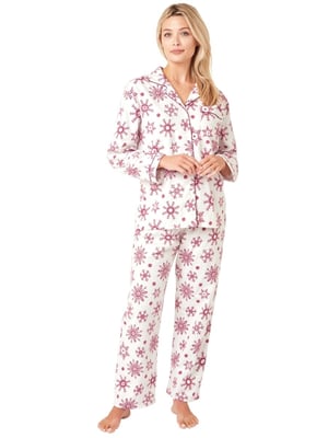 Penguin Print Brushed Cotton Pyjama Set
