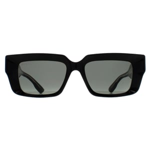 Gucci Rectangle Womens Black Grey GG1529S