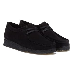 Clarks Originals Wallabee Suede Damskor - (Svart)