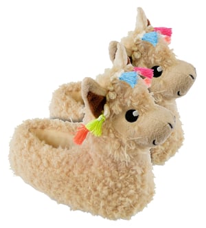 Barn / Barn Plush 3D Llama Head Tofflor