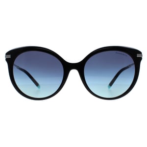 Tiffany Cat Eye Dam Svart Azurblå Gradient Blå TF4189