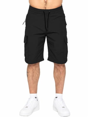 Enzo | Mens Poly Cargo Shorts