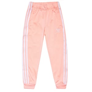 Girl's adidas Originals Junior SST Track Pants in Coral