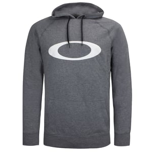 Oakley Long Sleeve Pullover Graphic Logo Grey Mens Sarge Hoodie 472391AU 24G