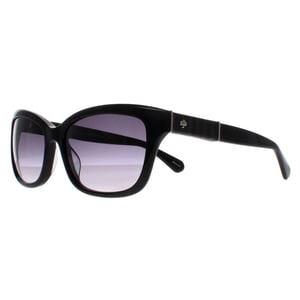 Kate Spade Cat Eye Dam Svart Mörkgrå Gradient Johanna 2/S