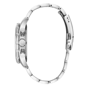 Bulova Marine Star Men's Silver Watch 96B256