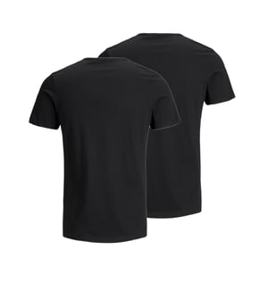 Jack & Jones Pack of 2 Mens Cotton T-Shirt O-Neck