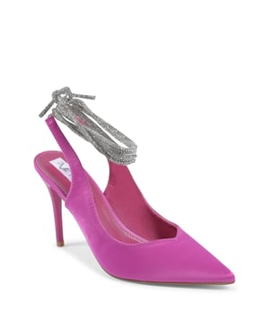 19V69 Italia Womens Chanel Pump Fuschia