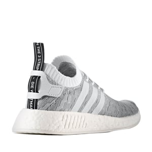 Adidas NMD_R2 Primeknit dam grå löparskor