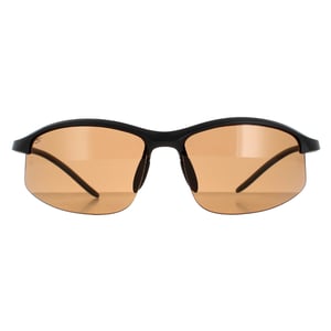 Serengeti SemiRimless Unisex Matte Black Saturn Polarized Drivers Winslow