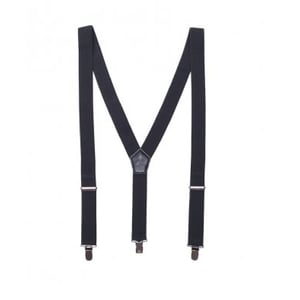 Premier Mens Clip On Braces (Steel)