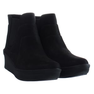 Clarks Step Rose Sun Dames Zwart Laarzen