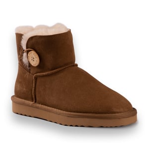 Aus Wooli Australia Unisex Short Sheepskin Cabarita Button Boot