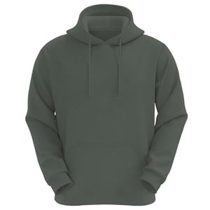 VR2 Denim Mens Plain Hoodie Long Sleeve Pullover