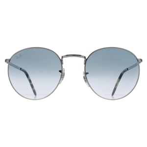 Ray-Ban Round Unisex Silver Blue Gradient RB3637 New Round