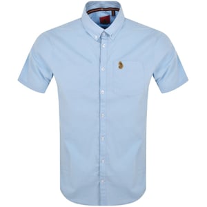 Men's Luke 1977 Iron Bridge Short Sleeve Shirt in Sky Blue
