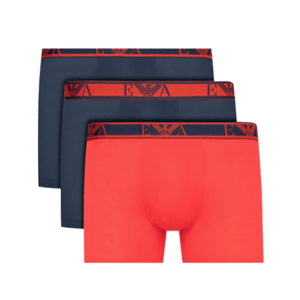 Emporio Armani Heren 3-pack Lange Boxershorts met Logo (Unlimited)
