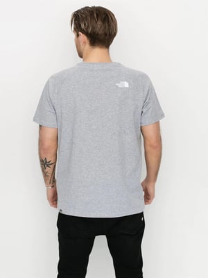 The North Face Heren Reglan Sleeve NSE T Shirt Grijs