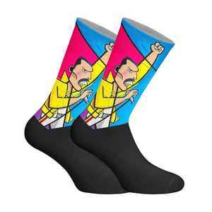 Unisex Elastiska tryckta långstrumpor