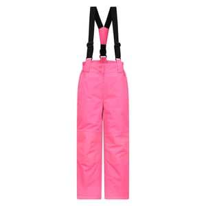 Mountain Warehouse Honing skibroek voor kinderen (Duivelsroze)