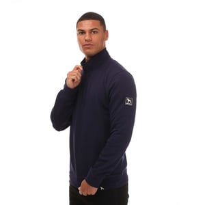 Men's One True Saxon Dixon 1/4 Zip Fleece in Navy
