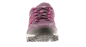 Hi-Tec Jaguar Polyester Dames Italiaanse Pruim/festival Fuchsia Wandelschoenen