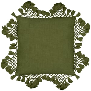 Yard Anko Macrame Tasselled Cushion Cover