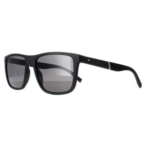 Tommy Hilfiger TH 2043 003 M9 mat zwart grijs gepolariseerde zonnebril