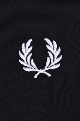 Men's Fred Perry Ringer T-Shirt in Black
