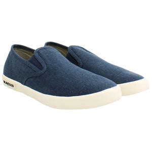 Seavees Baja Standard Dames Blauwe Plimsolls