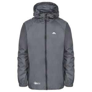 Trespass Vuxna Unisex Qikpac Packaway Vattentät jacka (Flint)