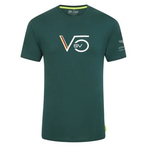 Aston Martin F1 Official Team Heren Groen T-Shirt