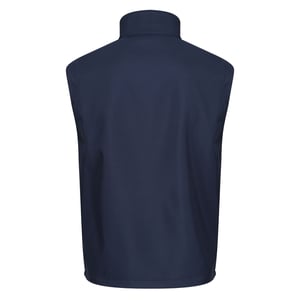 Regatta Professional Heren Ablaze Soft Shell Bodywarmer (Marine / Frans Blauw)