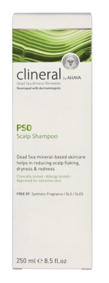 Ahava Clineral PSO Scalp Shampoo250 ml.