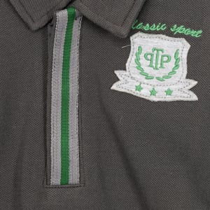 Long-sleeved polo shirt with lapel collar 3735W17 boy