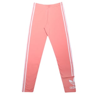 Girl's adidas Originals Junior Lock Up Tights in Pink white