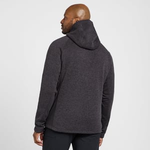 Peter Storm Men's Atlas Textured Full Zip Fleece Mid-layer Jacket with Hood for Hiking