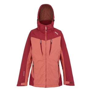 Regatta Womens/Ladies Calderdale II Winter Waterproof Jacket (Mineral Red/Rumba Red)