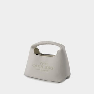 The Mini Sack Bag - Marc Jacobs - Läder - Vit