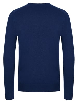Malo Optimum kasjmier trui donkerblauw