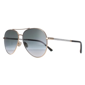 Jimmy Choo DEVAN/S RHL 9O goud zwart donkergrijs gradiÃ«nt zonnebril