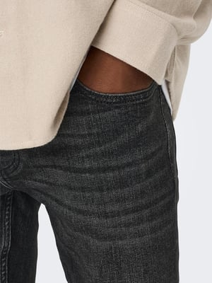 Loom Slim Black Jeans - Black