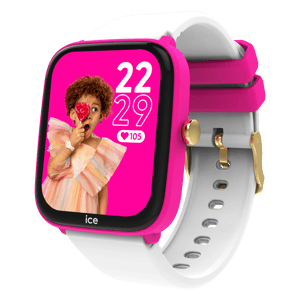 Ice Watch Ice Smart Junior 2.0 - Flashy Pink - White Girls's White Watch 022798